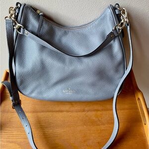 Kate Spade Mulberry Street Vivian Shoulder Bag Light Grey
